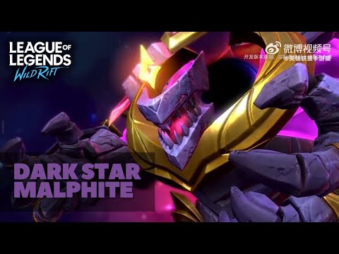 Exclusive Skin | Dark Star Malphite Preview