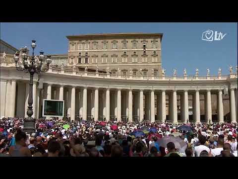 Angelus 20.8.2017. - Papa: Ljubav pokreće vjeru, a vjera postaje nagradom ljubavi