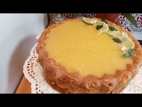 Cake à la crème au citron 🍋 كيكة بكريمة الليمون