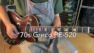 Video thumbnail for '70s Greco PE-520 by tenokuni-japan