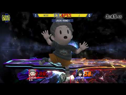 TCNJapes: The Finale - N.O.G (Lucina, Fox) vs ;( (Lucas) - Smash 4 Losers Round 1