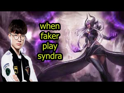 SK TELECOM T1 Faker SYNDRA vs PANTHEON Mid   Patch 10 5 KR Ranked