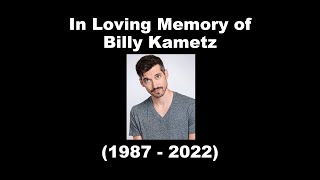 Goodbye Billy Kametz.