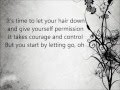 Brandon Boyd Courage and Control with lyrics ...