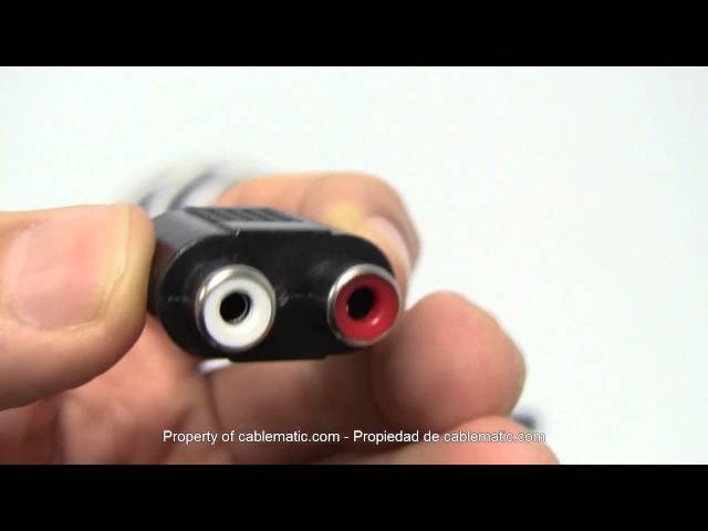 Vídeo relacionado con Hama - Audio Adaptador 3,5 mm Female Jack Stereo - 6,3 mm Male Plug Stereo, Male/Female, 3.5 mm F, 6.3 mm M, Negro