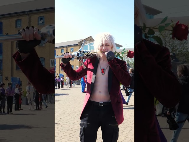 Vídeo relacionado con agfosa Devil Cosplay para hombre DMC Anime Disfraz Abrigo Chaqueta Guantes Halloween Carnaval Trajes L