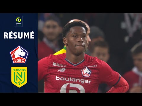 LOSC Olympique Sporting Club Lille 1-1 FC Nantes A...