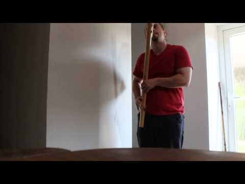 Fujara tuned in E dur  103 cm(Ladenie E dur)