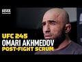 Omari Akhmedov Calls Out 'Legend' Yoel Romero After UFC 245 - MMA Fighting