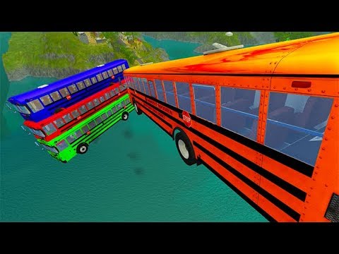 Beamng drive - High Speed Random Car Jumps #5