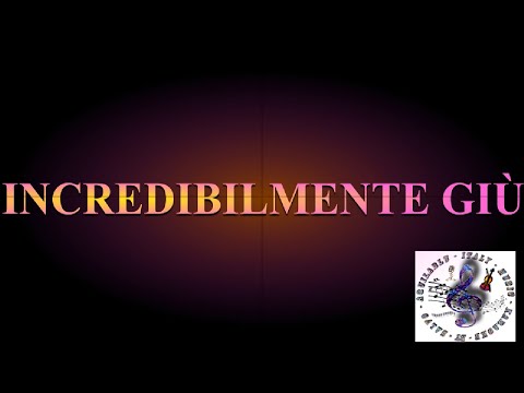 Karaoke - POOH - INCREDIBILMENTE GIÙ +0 semitoni  @KaraokeAQUILABLUBYSALVO