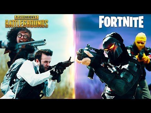 PUBG vs Fortnite - The Battle is Real in Hysterical Live Action Film