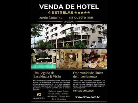 EMP00037- Hotel 4 estrelas Litoral de Santa catarina