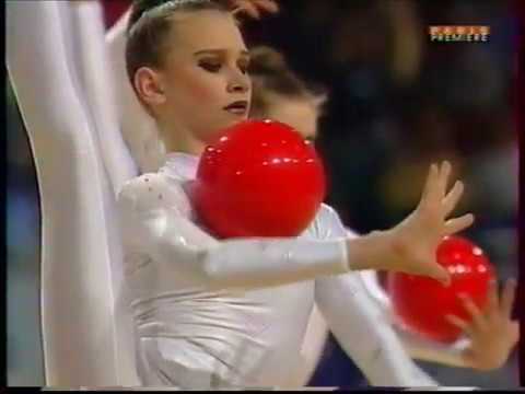 UKRAINE 5 balls - 1998 French internationals Qualifs