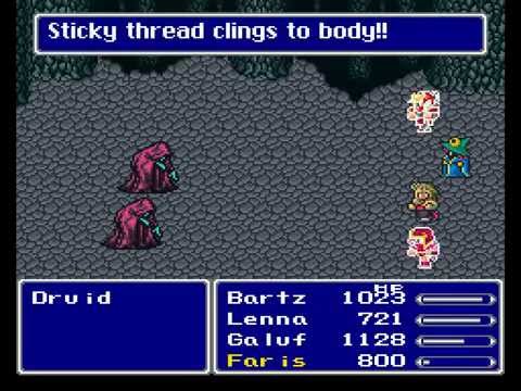 Stoveplay: Final Fantasy V (SNES) Part 25: Return to Guido's Cave, Acquiring Catoblepas, Mua