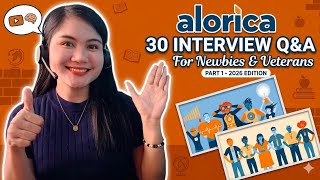 30 ALORICA INTERVIEW QUESTIONS AND ANSWERS FOR NEWBIES AND VETERANS 2026 (Part 1)| NAYUMI CEE 🧡