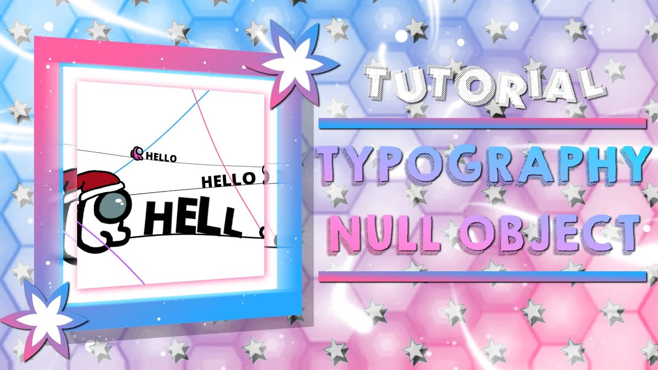 TYPOGRAPHY NULL OBJECT | ALIGHT MOTION TUTORIAL 💜