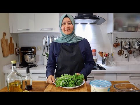 PURSLANE: Incredibly Delicious Two Purslane Salad Turkish Way #purslane #raw