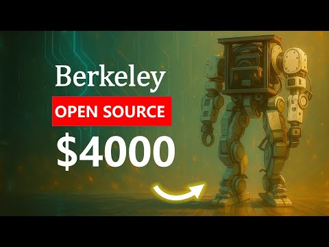 Open-source humanoid robot 1 | UC Berkeley Humanoid Lite