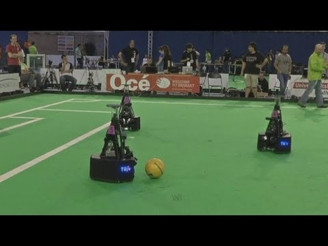 Robocup: The robot football world championship gets underway in the Netherlands