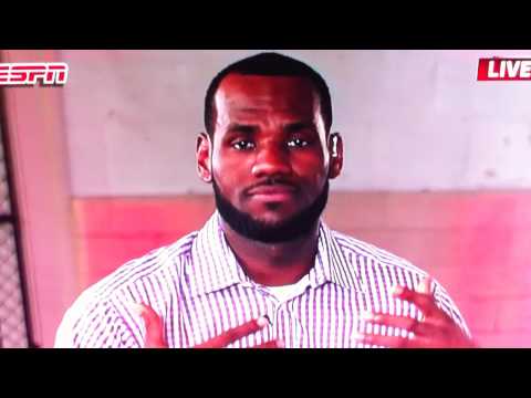 Lebron is doing it for the kids