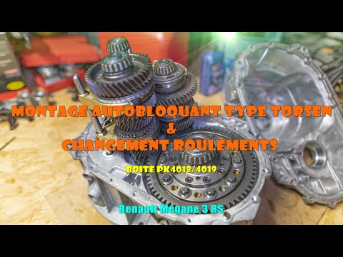 Montage Autobloquant Torsen & Réfection Boite de vitesses PK4 - Renault Mégane 3 RS