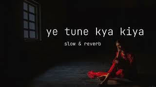 Yeh Tune Kya Kiya- [slowed & reverb] __-Javed Bashir__-lyrics
