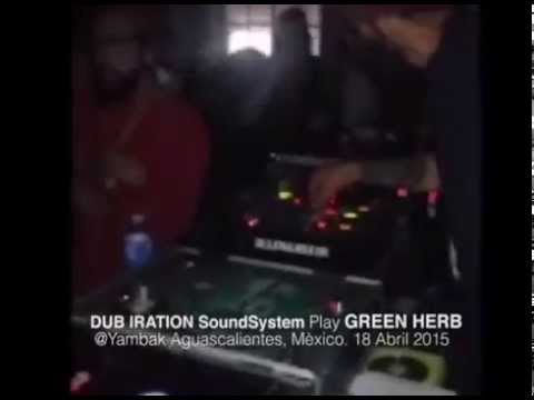 GREEN HERB 10inch #DISS001 DUB ✡ IRATION Sound System // Aguascalientes 2015