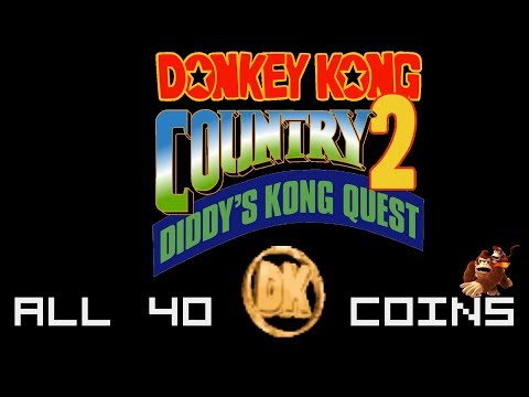 ALL 40 DK Coins / Donkey Kong Country 2