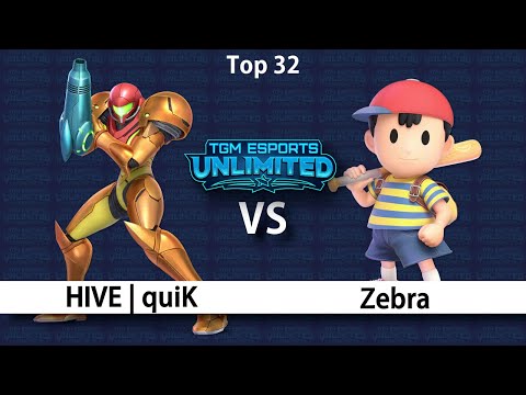 TGM eSports Unlimited - Top32 - HIVE | quiK (Samus) vs. Zebra (Ness)