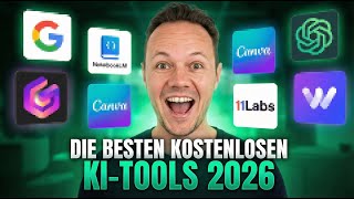 Die besten kostenlosen KI-Tools für 2026 (inklusive Geheimtipps)!