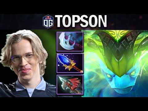 OG.TOPSON MORPHLING WITH MANTA-AGHANIMS - DOTA 2 7.27 GAMEPLAY