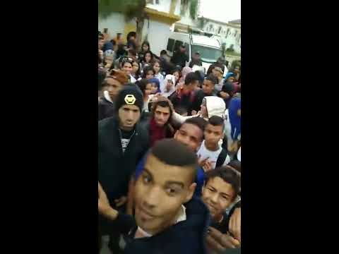 التلاميذ المضربون يرفعون شعارات خطيرة جدا و عير مسبوقة في وجه المخزن