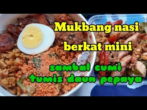 Unboxing  tas online Taobao ,lanjut mukbang nasi berkat mini ‼️