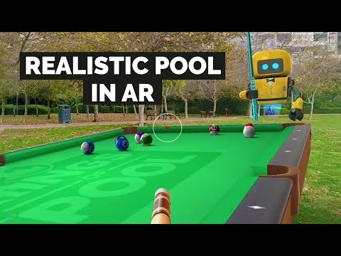 8 Ball Pool Game in AR - Kings of Pool Review (Android/iOS) - YouTube
