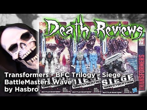 Death Reviews: Wave1 BattleMasters - WFC Trilogy SIEGE