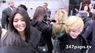 Girls Generation invades New York City (Fan Cam)