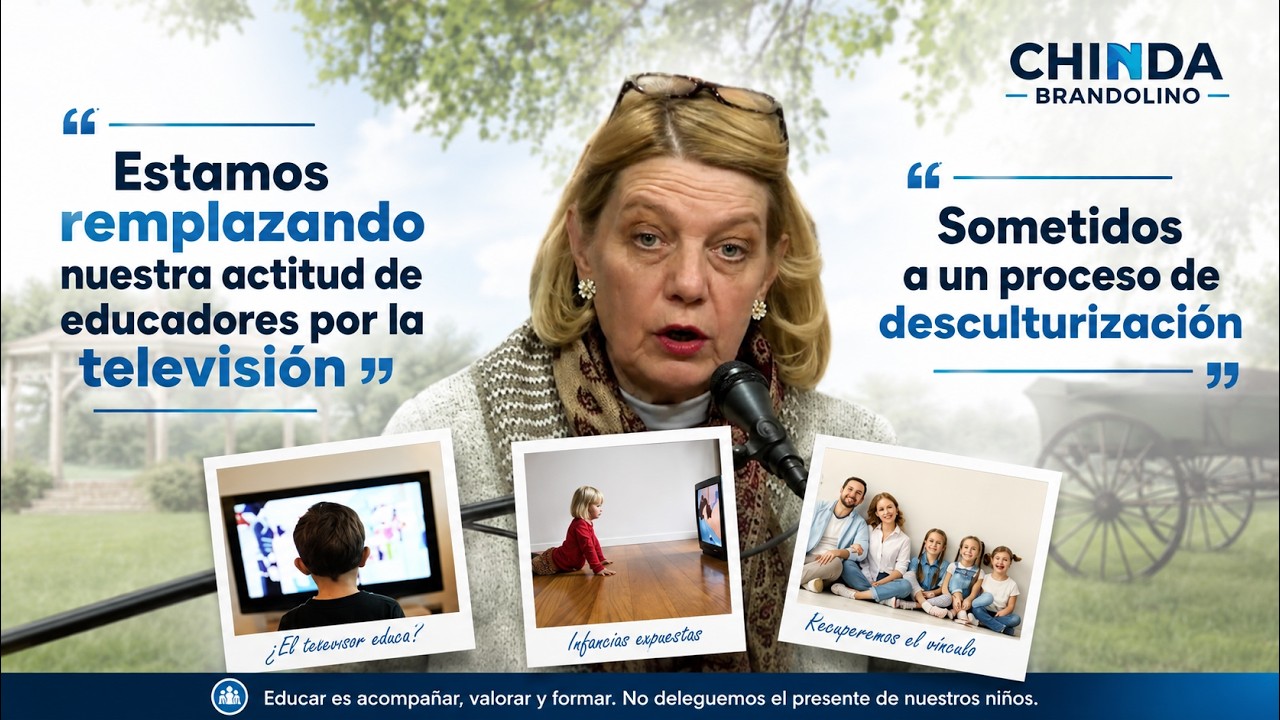 "Sometidos a un proceso de desculturización" - Dra. Chinda Brandolino