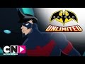 Nightwing en Red Robin Vs Silverback | Batman Unlimited | Cartoon Network