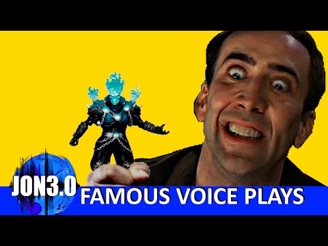 NICHOLAS CAGE IMPRESSION (Marvel Legends Ghost Rider)