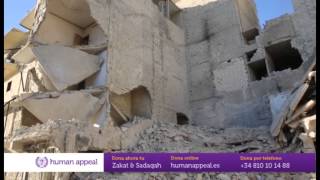 preview picture of video 'Huerfanos en Aleppo Siria'