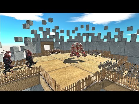 EVERY FACTION FIGHTING the FINAL BOSS | Animal Revolt Battle Simulator ARBS