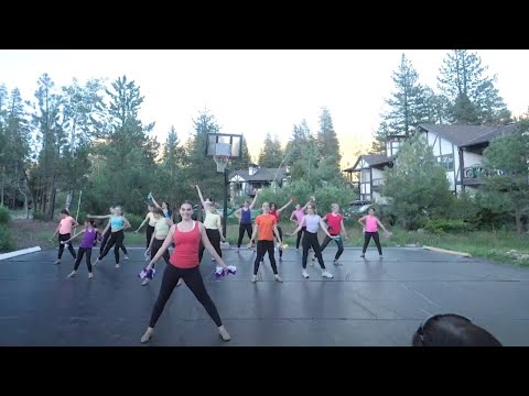 Poms Elective Dance | Walking On Sunshine Remix - Katrina & The Waves | ADTC DANCE CAMP