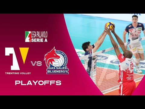 Trentino vs Piacenza | Highlights | SuperLega | Playoffs