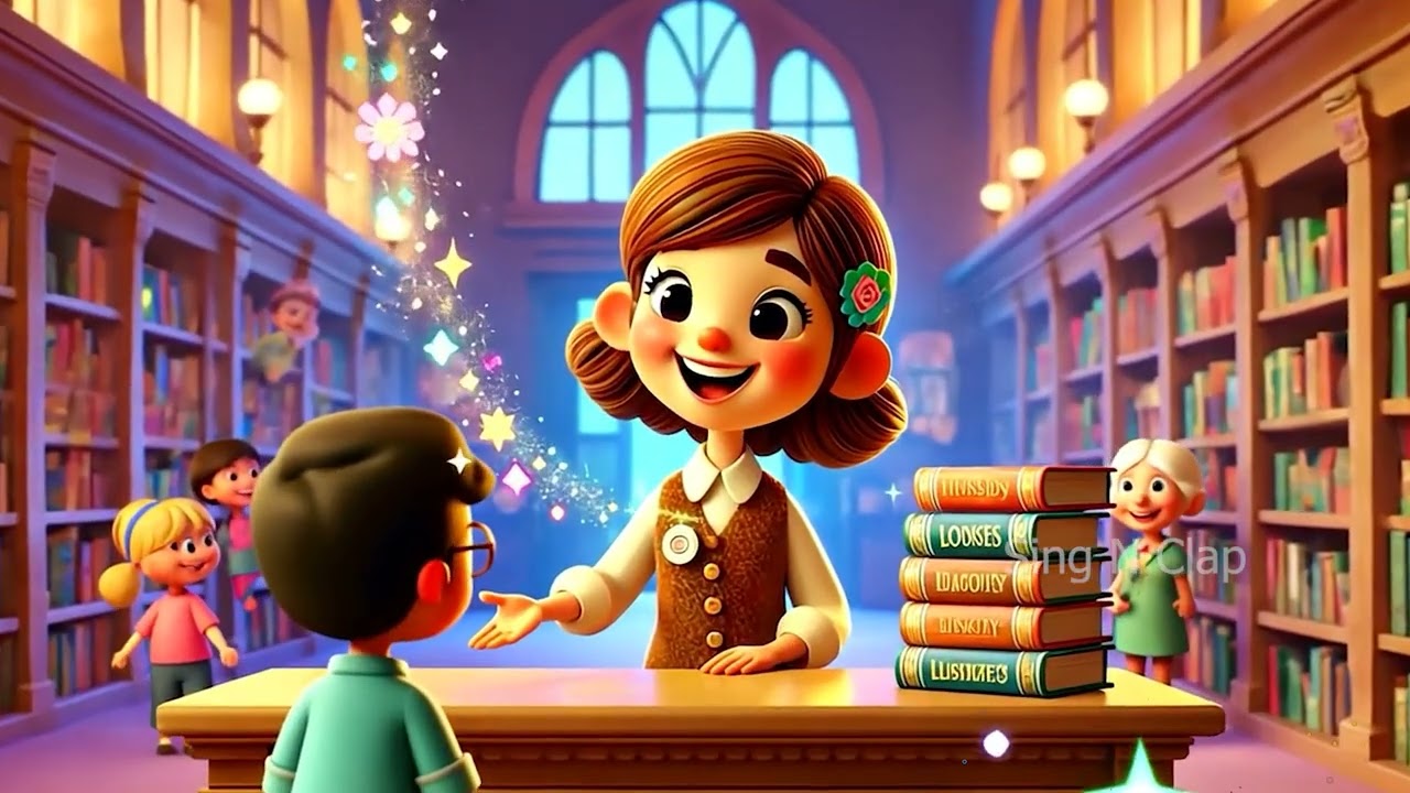 Library Adventure Song! | Fun Kids Song About Books & Reading | Sing N Clap Nursery Rhymes