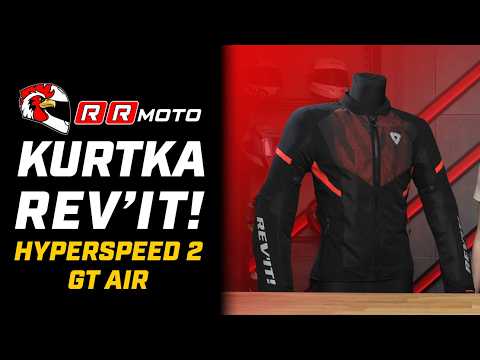 REVIT HYPERSPEED 2 GT AIR _ meshowa kurtka motocyklowa w sportowym stylu