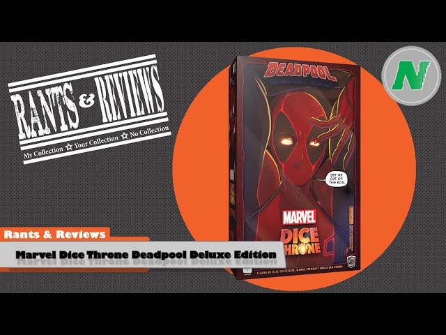 Vídeo relacionado con USAopoly | Marvel Dice Throne - Deadpool Deluxe | Juego de Dados y Cartas | A Partir de 14 años | 2-6 Jugadores | 30 Minutos de Tiempo de Juego