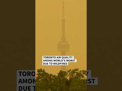 Video Thumbnail: Toronto air quality among world’s worst due to wildfires