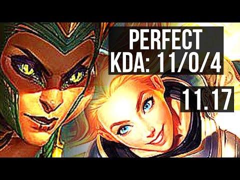 CASSIOPEIA vs LUX (MID) | 11/0/4, Quadra, 66% winrate, Legendary | EUW Diamond | v11.17
