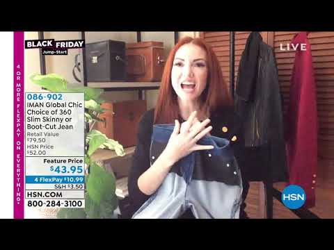 IMAN Global Chic 360 Slim Skinny Jean